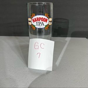 Harpoon IPA India Pale Ale Boston MA Windsor VT Beer Pilsner Glass One Pint
